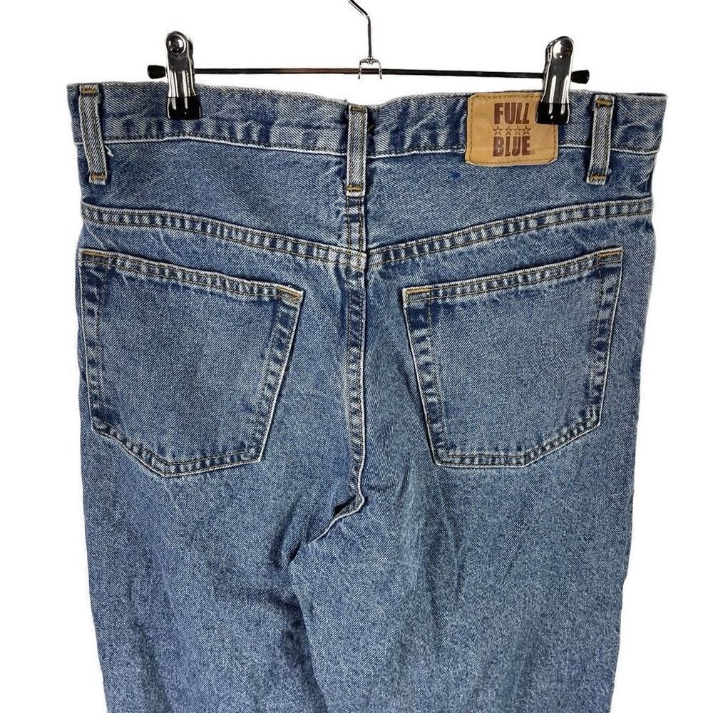 Full Blue Straight Jeans 32x30 Men’s Dark Wash Pre-Owned [#3340] - Picture 6 of 6